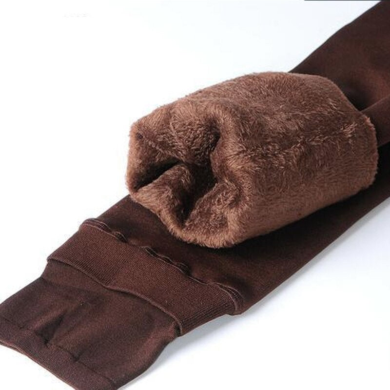 Varme tykke kashmir-vinterleggings (Pakke med 2 dele) - Urania