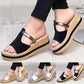T-strop-platformflipflops til damer - Brianna