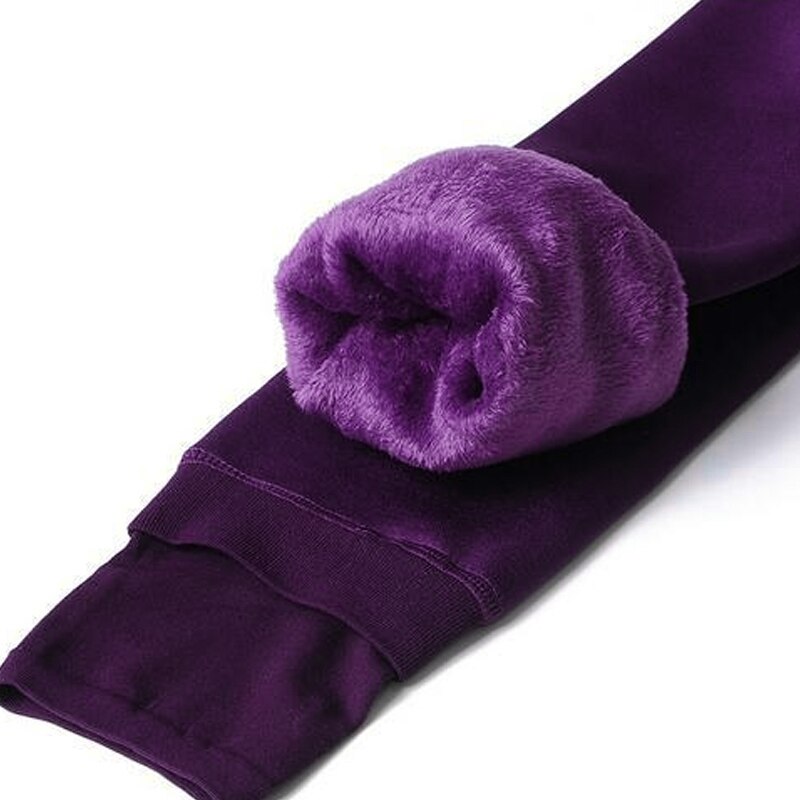 Varme tykke kashmir-vinterleggings (Pakke med 2 dele) - Urania