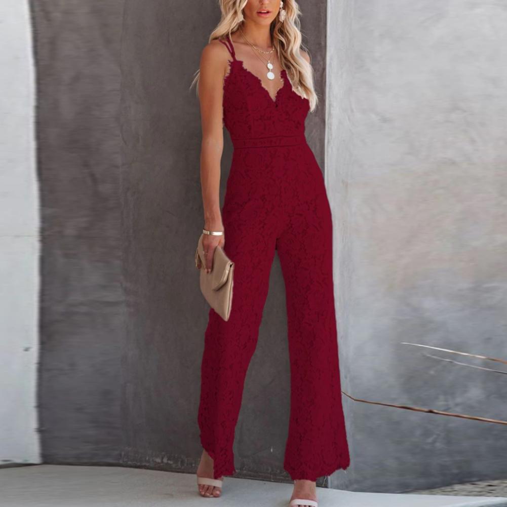 Caja - Jumpsuits Med Blonder Til Kvinder