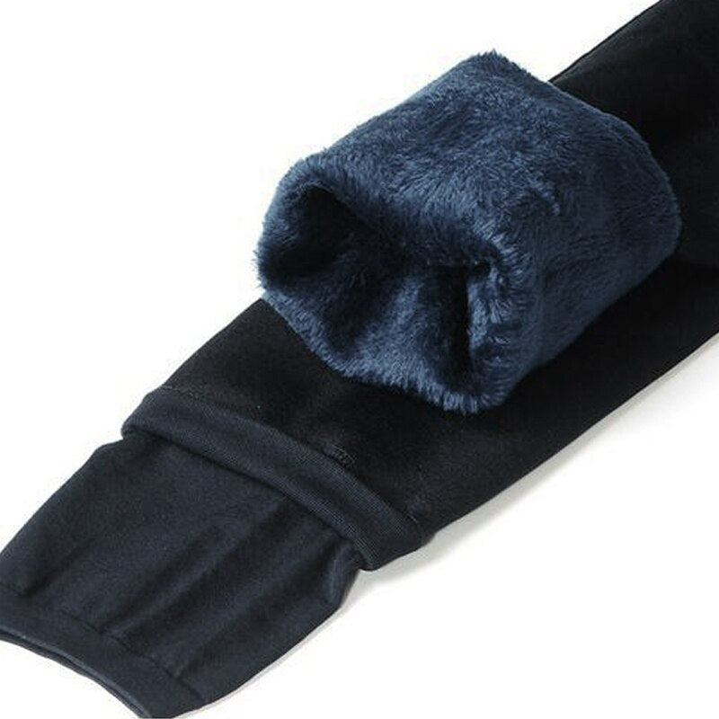 Varme tykke kashmir-vinterleggings (Pakke med 2 dele) - Urania