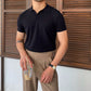 Stilfulde V-krave Polo T-shirt - Karsyn