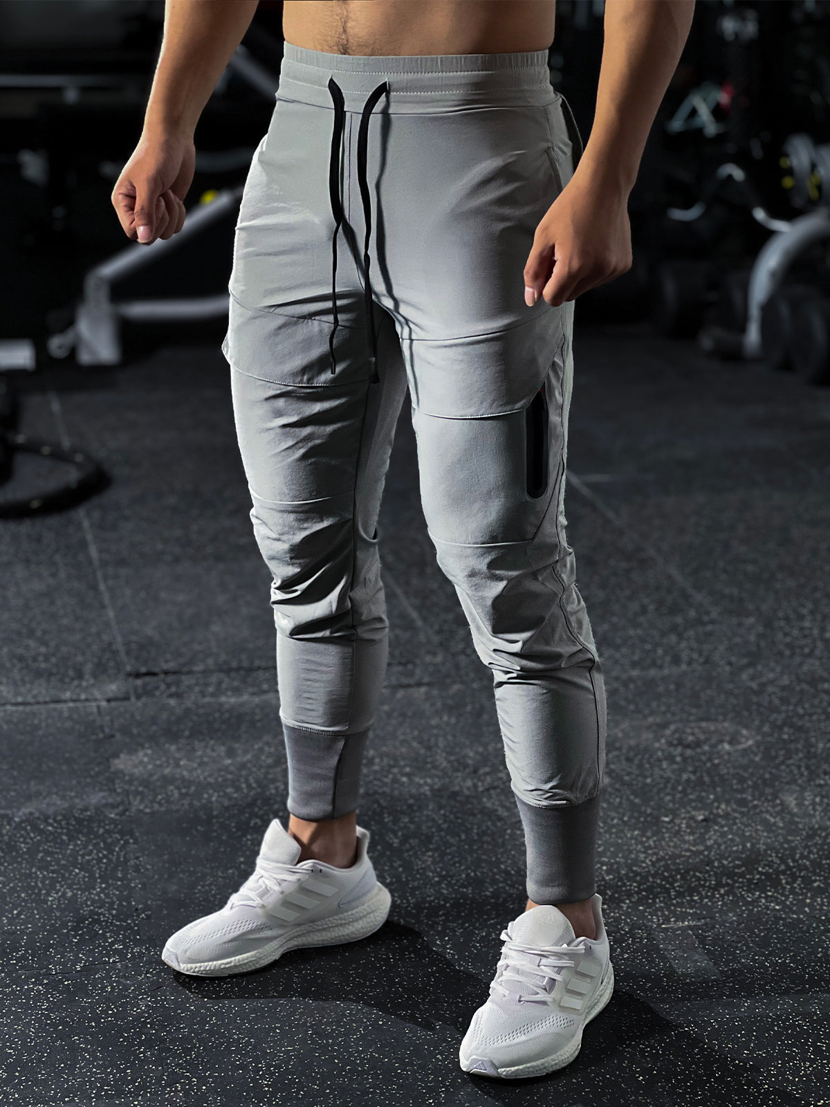Stay Cool High Rib Cargo Jogger Athletic Trousers til mænd - Birte