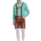 Traditionelt bayersk oktoberfest-kostume til mænd - Javarka