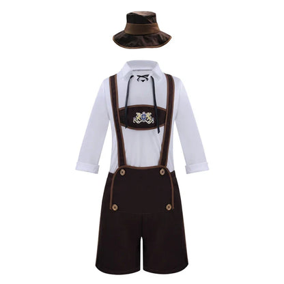 Kostume med seler, lederhosen og hat - Gavino