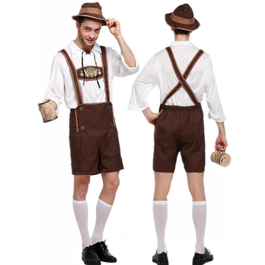 Kostume med seler, lederhosen og hat - Gavino