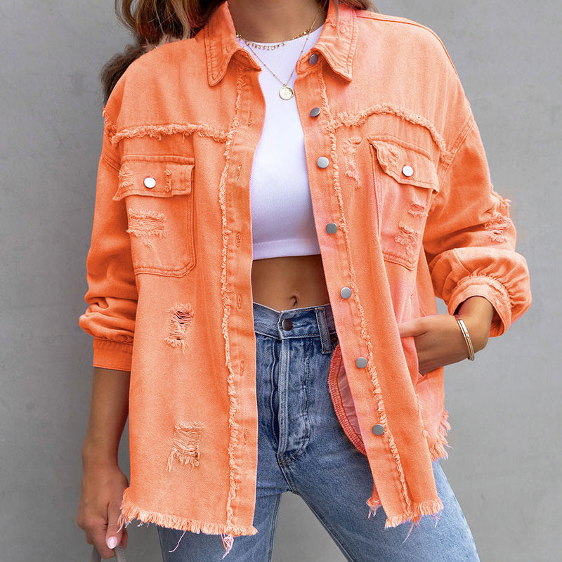 Damer Denim Jakke - Ariana