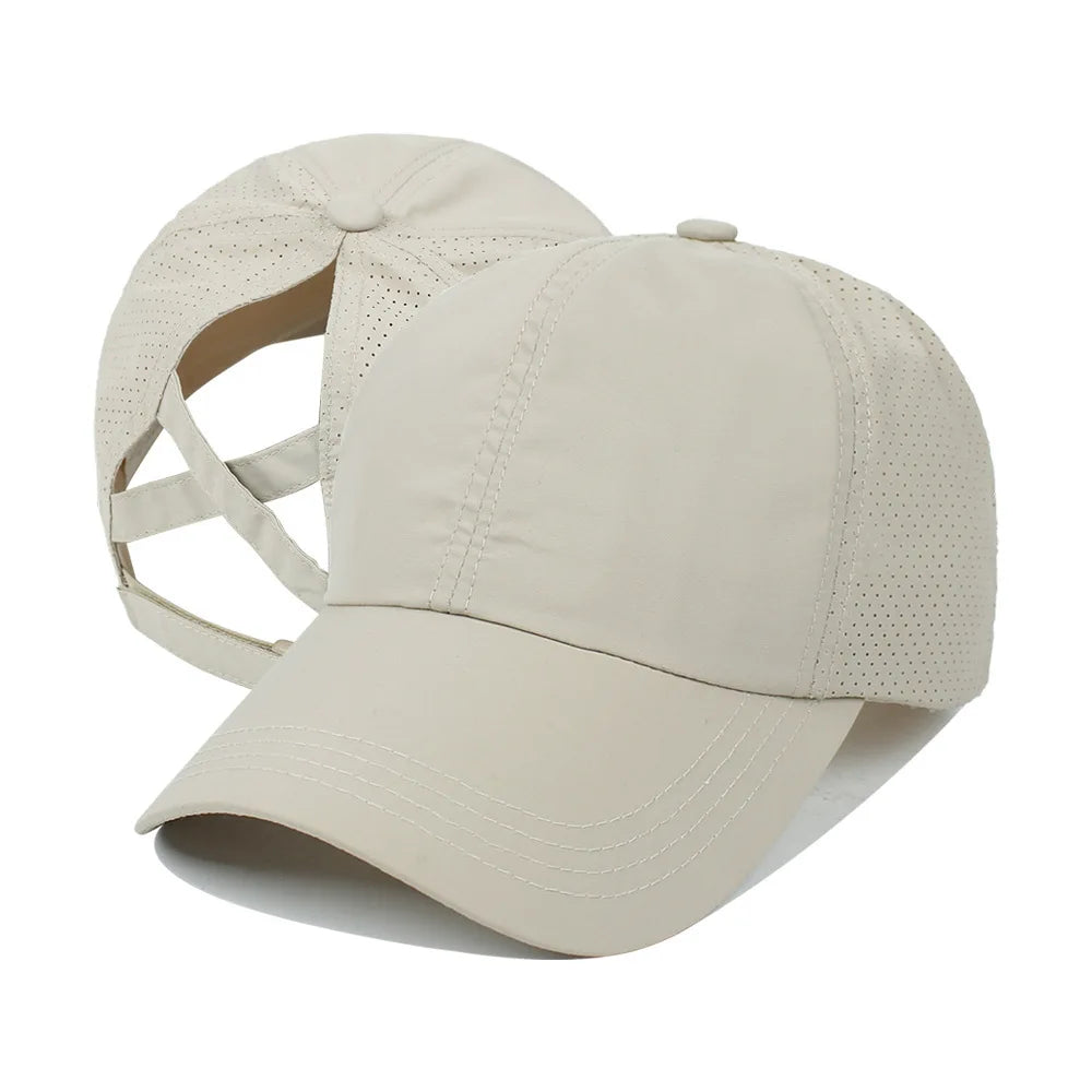Athleisure Cross hestehale baseballkasket - Arlina