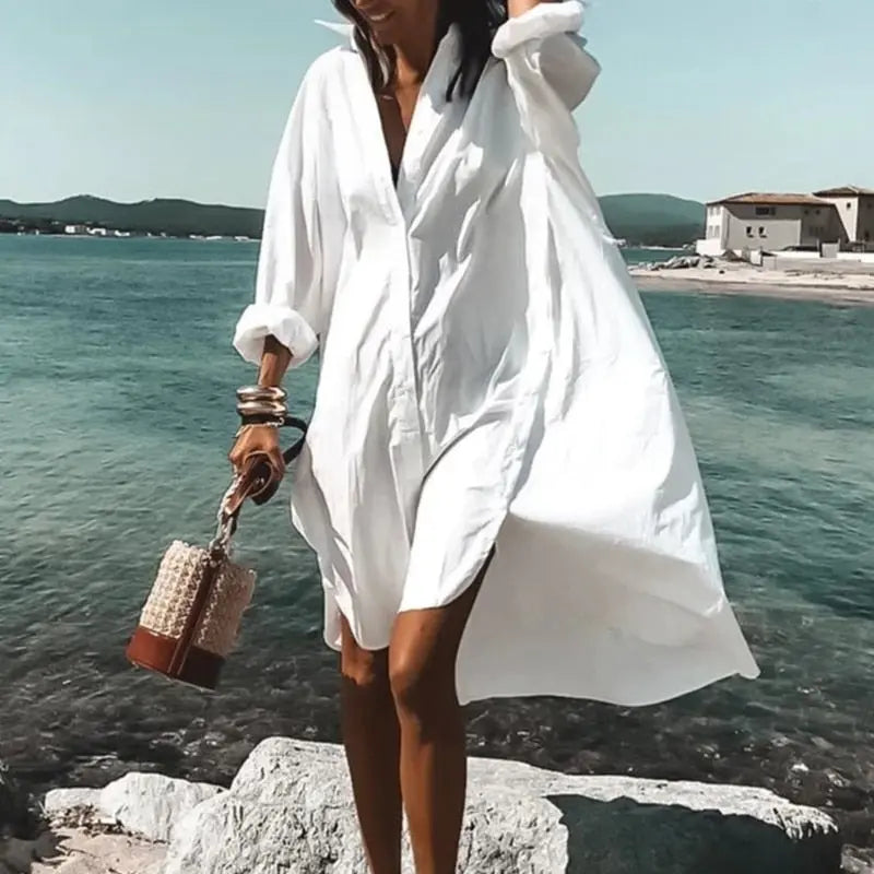 Annalie - Sommerkjole Med Stil og Komfort