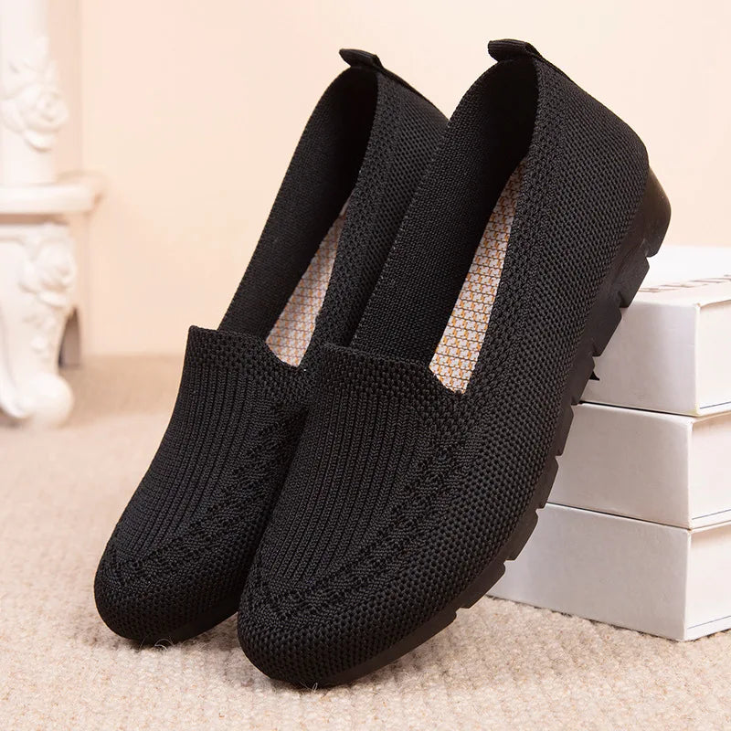 Reta - Strikkede Slip-on-sko Til Kvinder