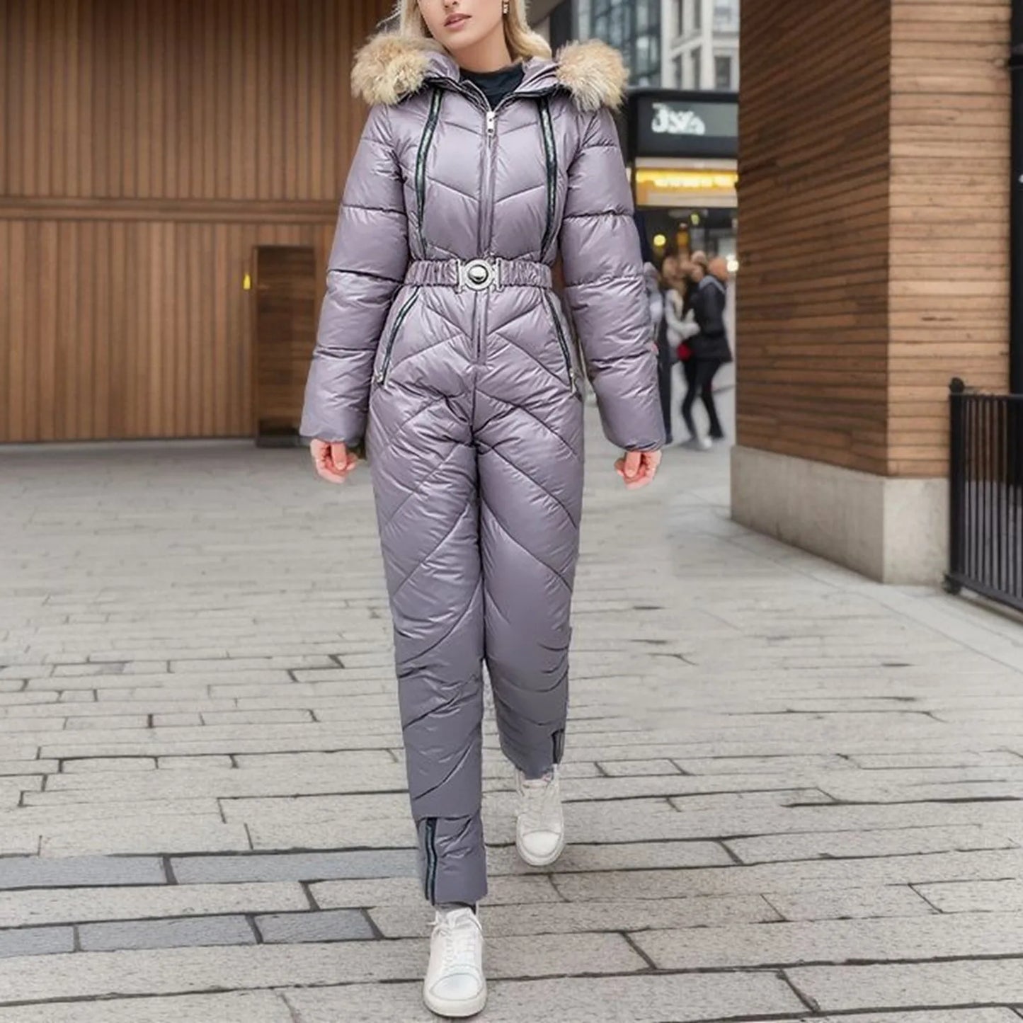 Vinterjumpsuit i ét stykke - Rivky