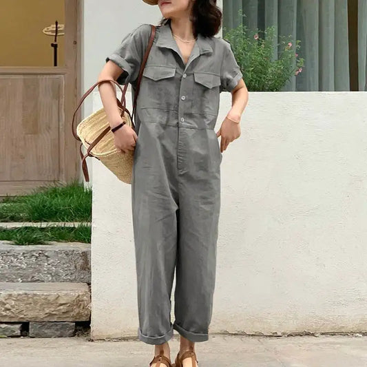 Stilfuld fritids-jumpsuit - Collins