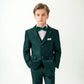 Drenge Stilfuldt 4 Stykker Bowtie Jakkesæt - Genaro