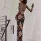 Kjole med boho-print - Alyssa