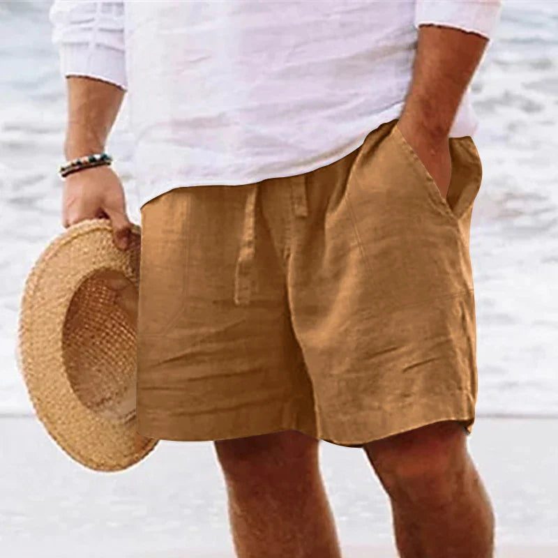 Sascha - hørshorts til sommeren