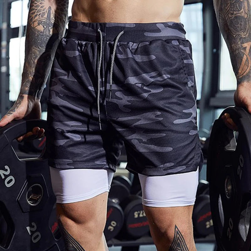 Sportswear dobbeltdækket løbeshorts - Harbison