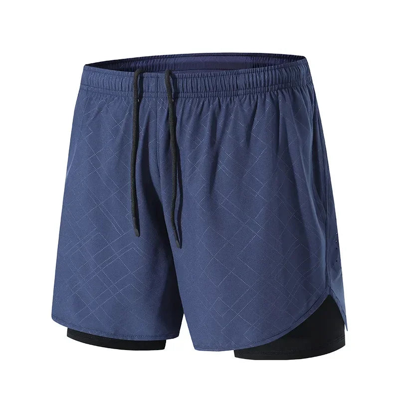Mænd Sportswear Dobbeltlag Shorts - Vinicius