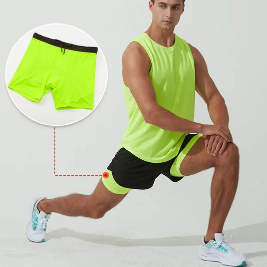 Mænd Sportswear Dobbeltlag Shorts - Vinicius