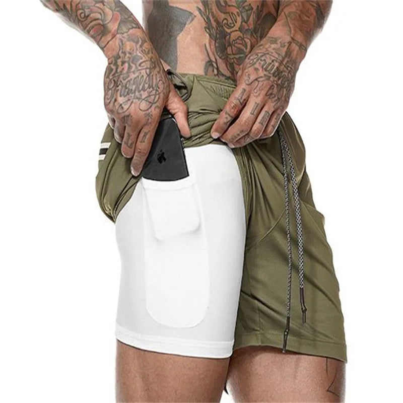 Sportswear dobbeltdækket løbeshorts - Harbison