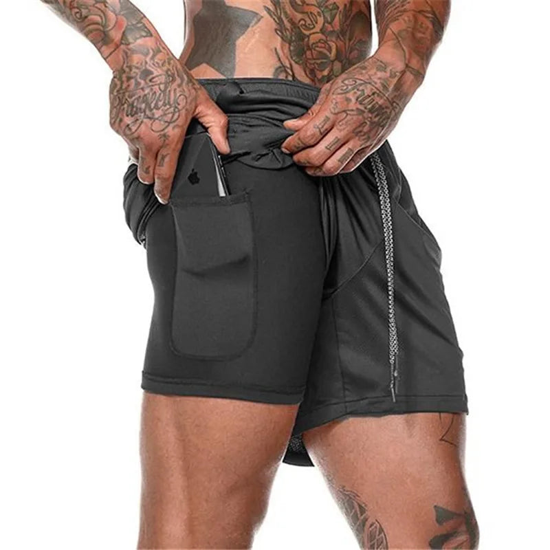 Sportswear dobbeltdækket løbeshorts - Harbison