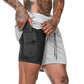 Sportswear dobbeltdækket løbeshorts - Harbison