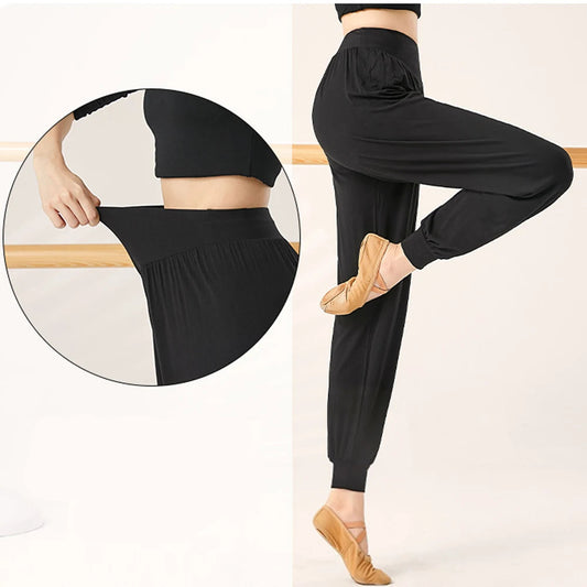 Kvinder Højtaljede bløde stretchy yoga bukser - Ginny