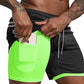Sportswear dobbeltdækket løbeshorts - Harbison