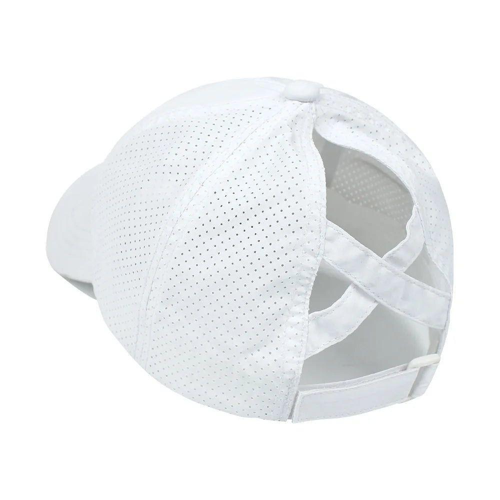 Athleisure Cross hestehale baseballkasket - Arlina