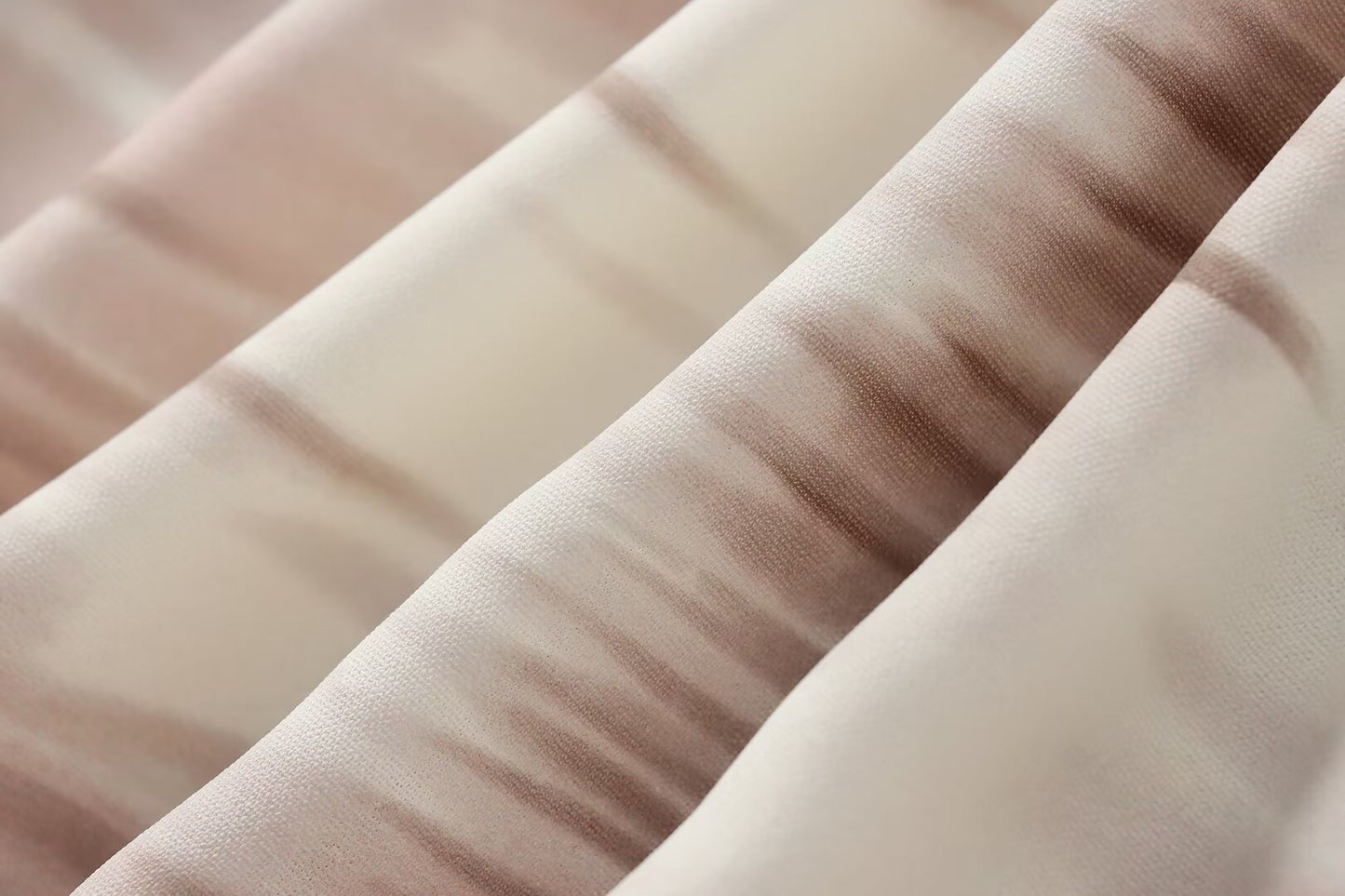 Halter hals tie dye Top & brede ben bukser sæt - Armina