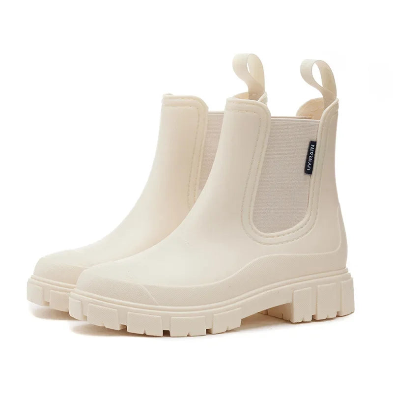 Mellemhøje vandtætte regnstøvler - Shirin Boots
