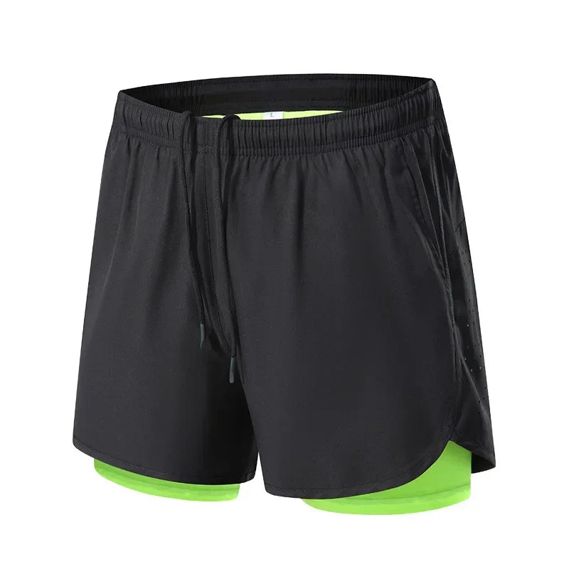 Mænd Sportswear Dobbeltlag Shorts - Vinicius