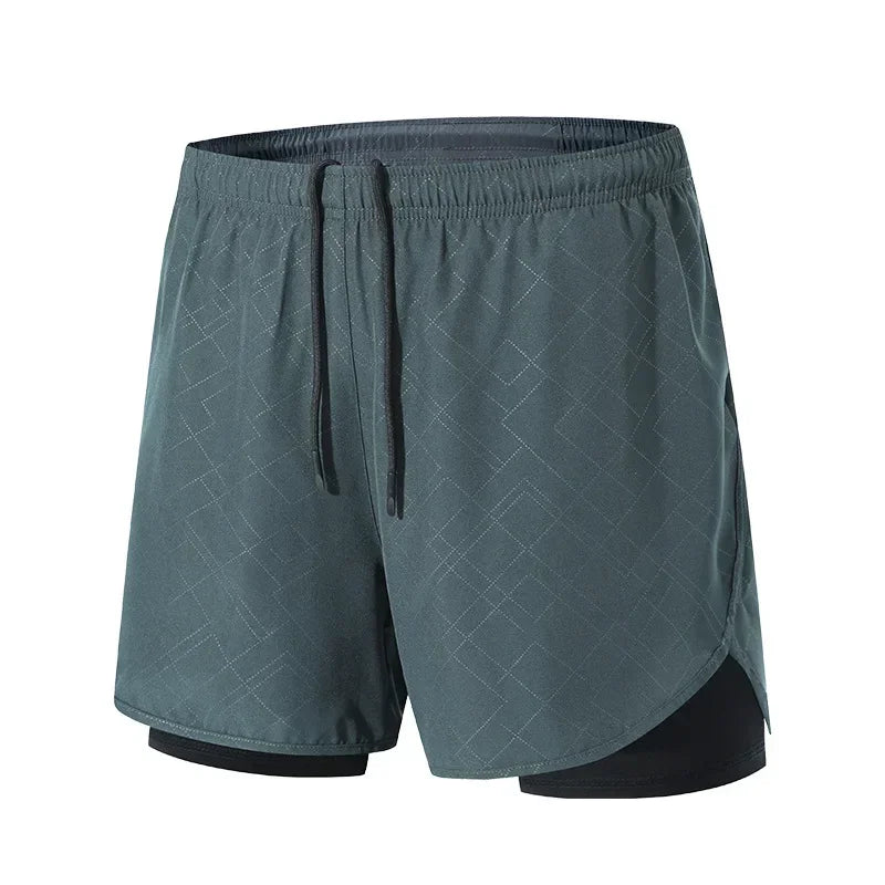 Mænd Sportswear Dobbeltlag Shorts - Vinicius