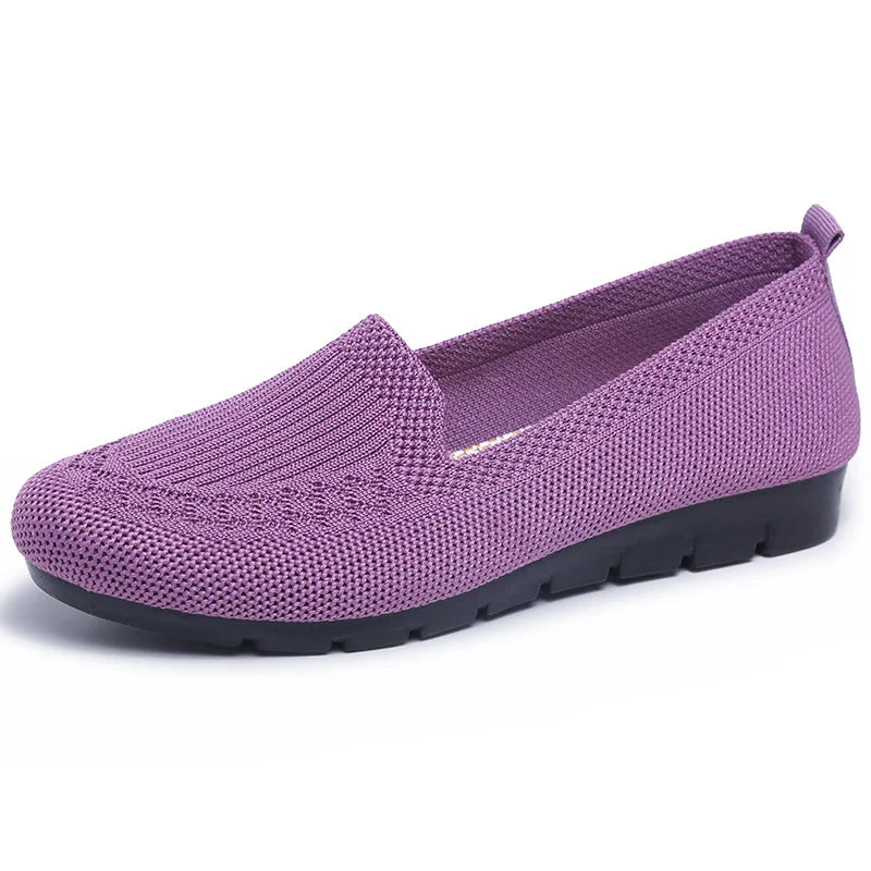 Reta - Strikkede Slip-on-sko Til Kvinder