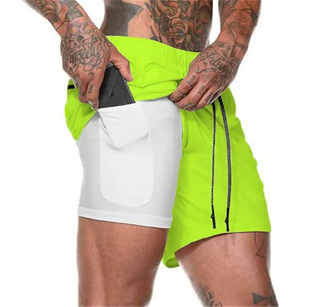 Sportswear dobbeltdækket løbeshorts - Harbison