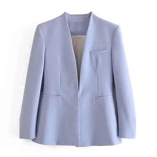 Vintage Overdimensioneret Blazer & Bukser Sæt - Aniya