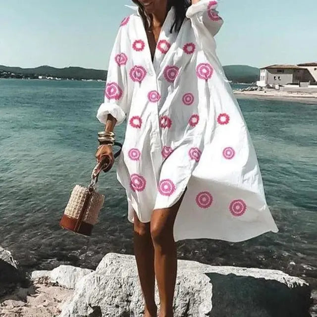 Annalie - Sommerkjole Med Stil og Komfort