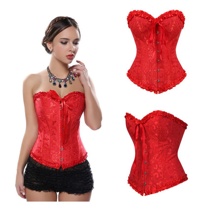 Stilfuldt bowknot Bustier-korset til kvinder - Fenella