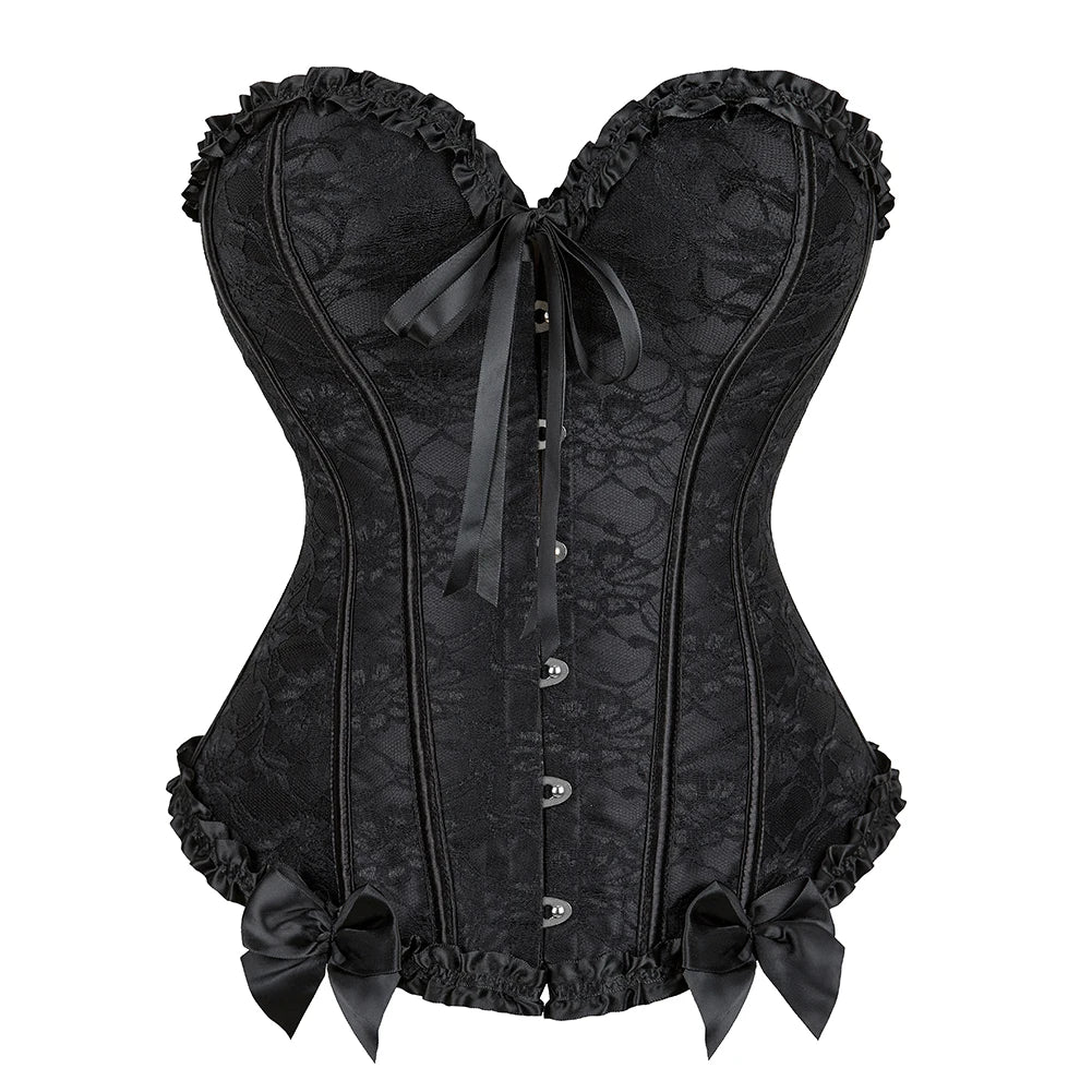 Stilfuldt bowknot Bustier-korset til kvinder - Fenella