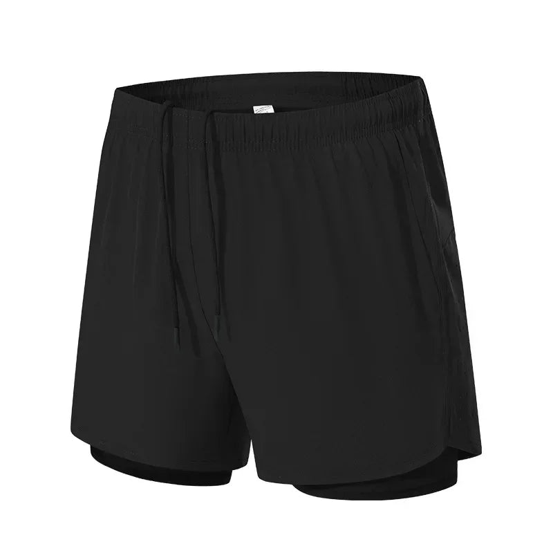 Mænd Sportswear Dobbeltlag Shorts - Vinicius