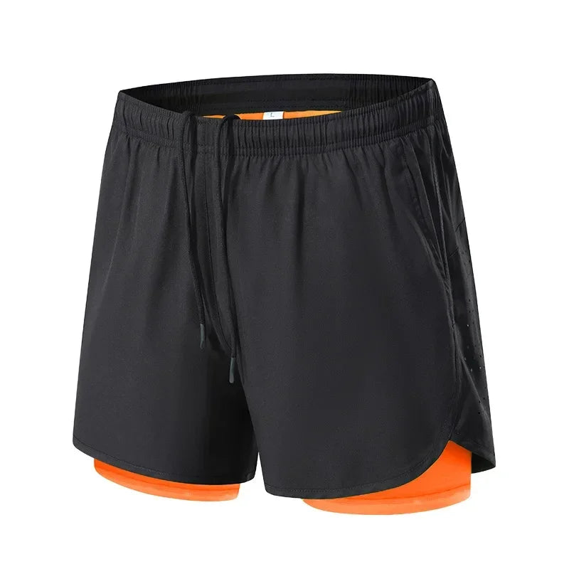 Mænd Sportswear Dobbeltlag Shorts - Vinicius