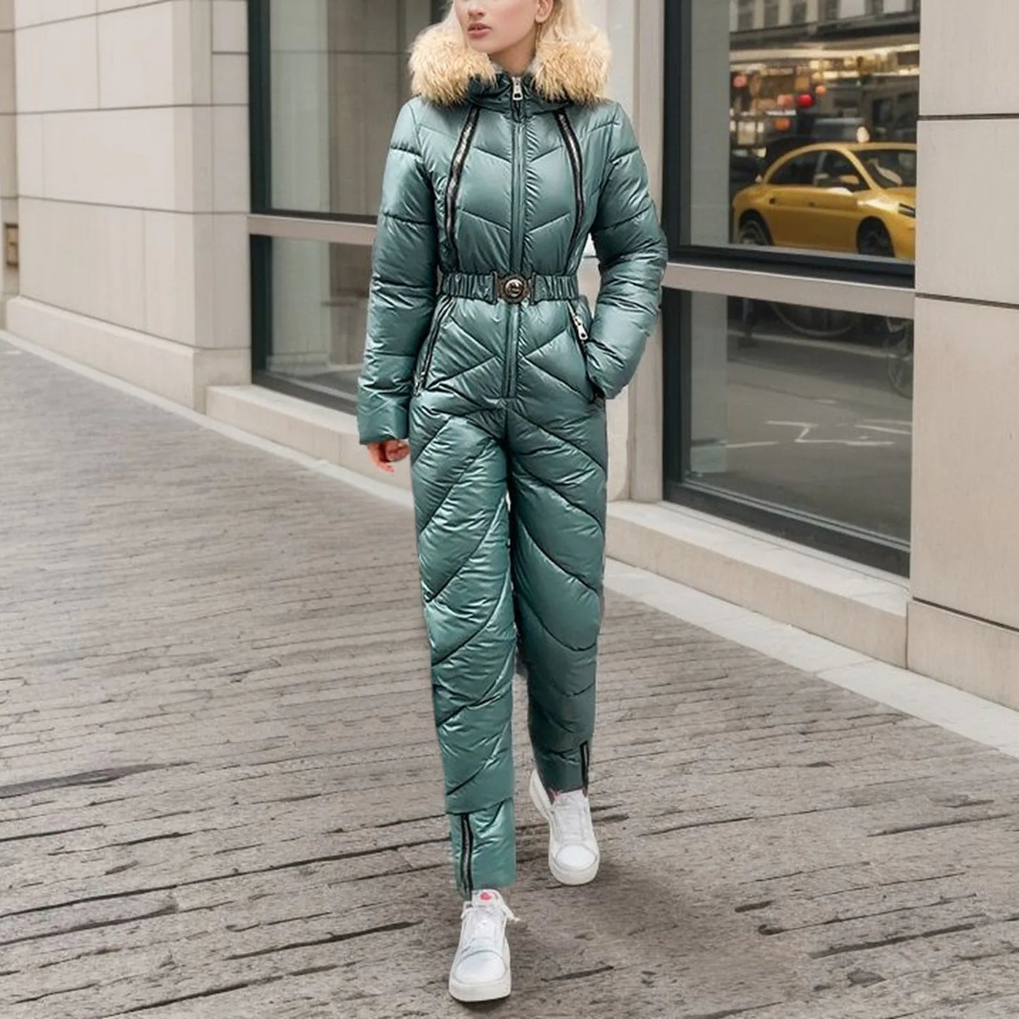 Vinterjumpsuit i ét stykke - Rivky