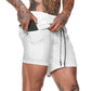Sportswear dobbeltdækket løbeshorts - Harbison