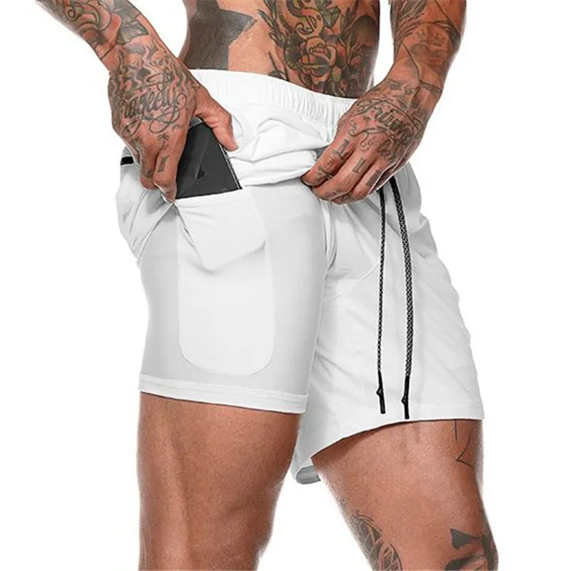 Sportswear dobbeltdækket løbeshorts - Harbison
