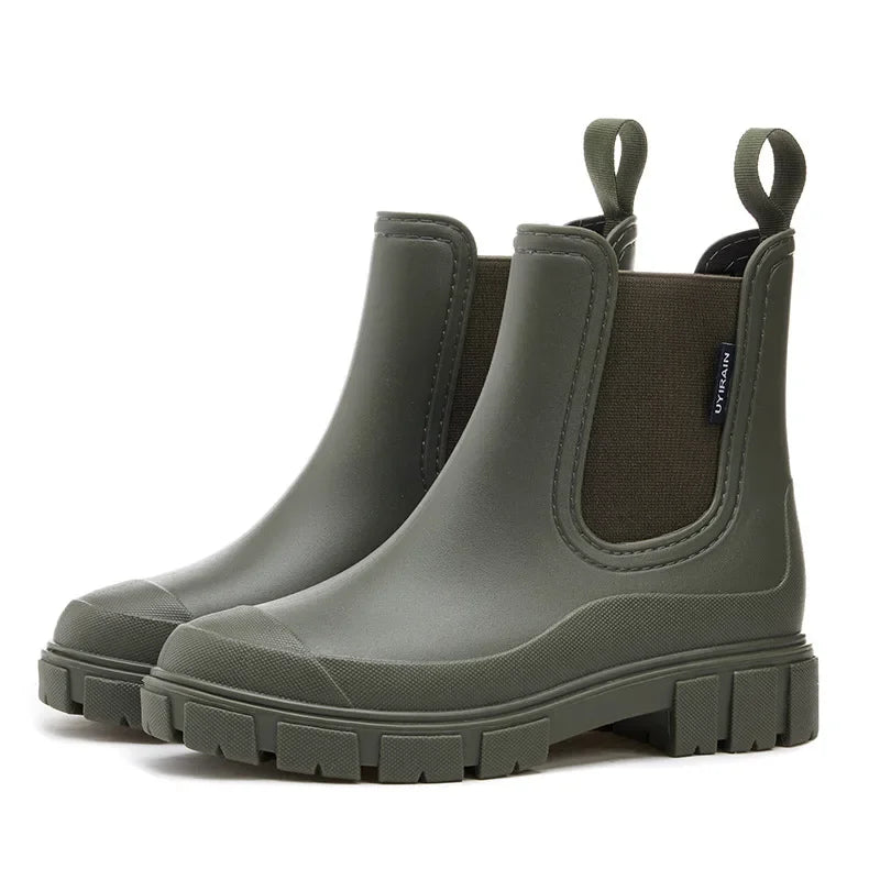 Mellemhøje vandtætte regnstøvler - Shirin Boots