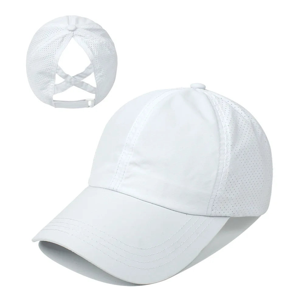 Athleisure Cross hestehale baseballkasket - Arlina
