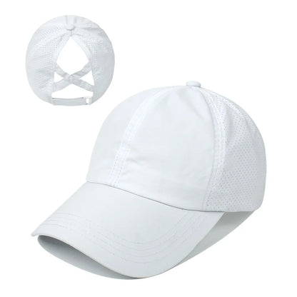 Athleisure Cross hestehale baseballkasket - Arlina