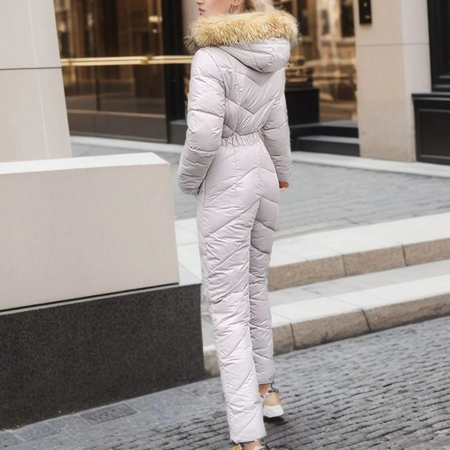 Vinterjumpsuit i ét stykke - Rivky