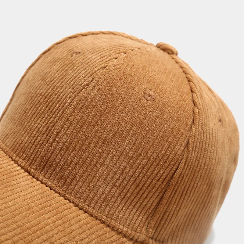 Trendy baseballkasket i fløjl - Victoria