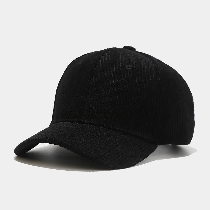 Trendy baseballkasket i fløjl - Victoria