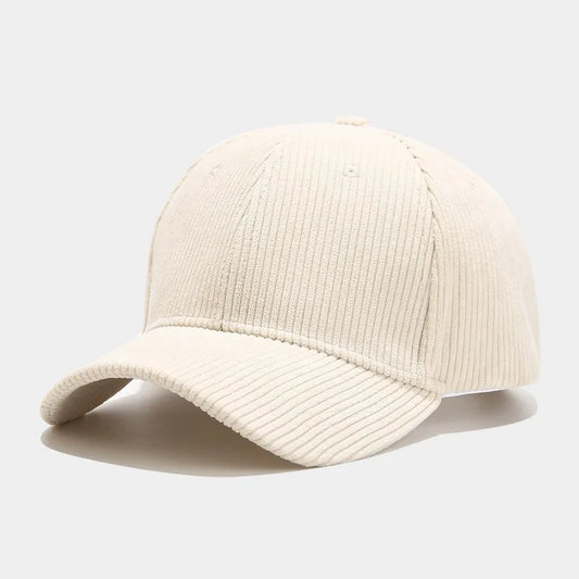 Trendy baseballkasket i fløjl - Victoria